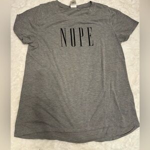 Target Modern Lux Nope Tee, Size XL